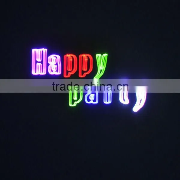 RGB full color laser light show wedding light