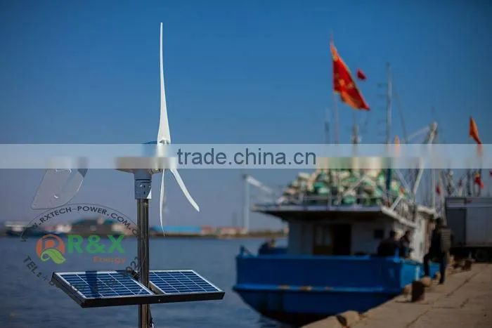 Horizontal wind turbine windmill. Combine with MPPT build in controller.