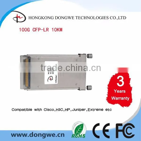 Duplex LC 100G 1310nm 10km CFP2 Transceiver Compatible CFP2-100G-LR4-D