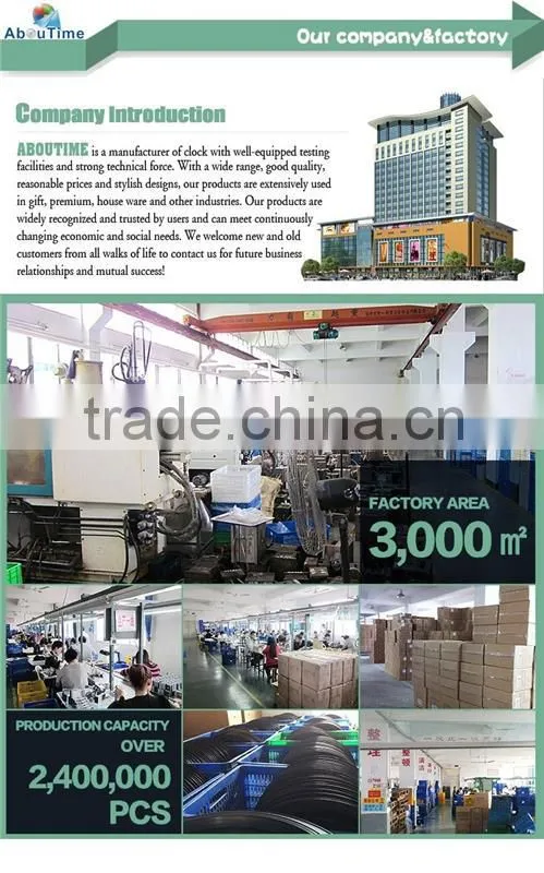 Home decorating weather station clock from china watch manufacturer