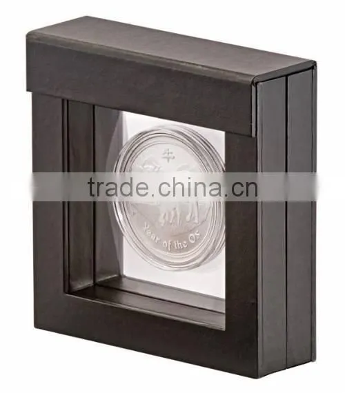 2016 New Hot Sale and Novel Design Coin Box with Clear TPU Window See Through