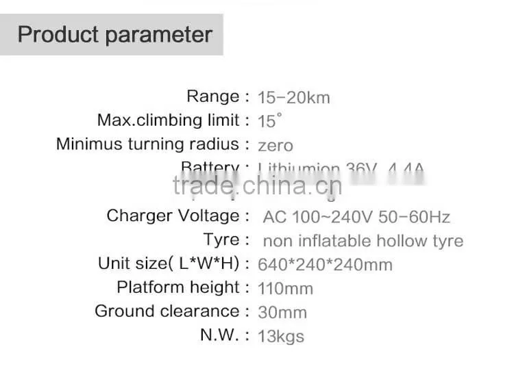 Electric Hover Board Smart Electric Hover Board Electric Hover Board With LED Light