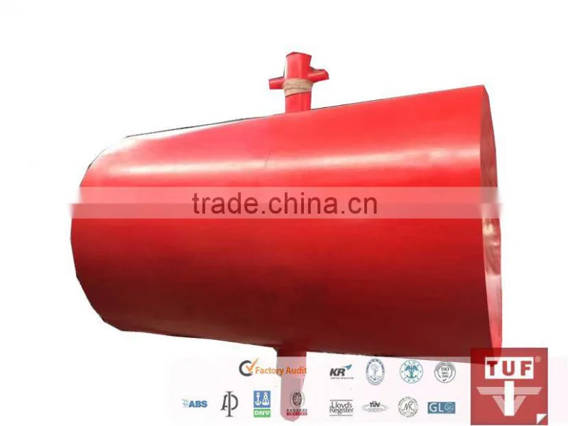 Marine steel mooring buoy/Polyurethane Foam filled steel mooring buoy