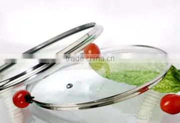 tempered glass pot cover