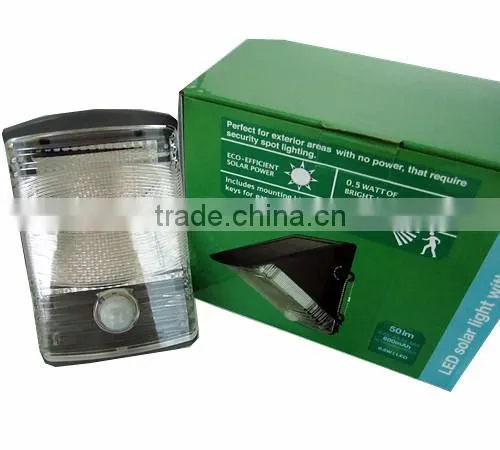 PIR security light/Solar motion sensor light/solar sensor light