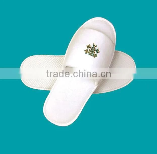 High Quality Velvet EVA Closed Toe Hotel Slipper,Manufacture