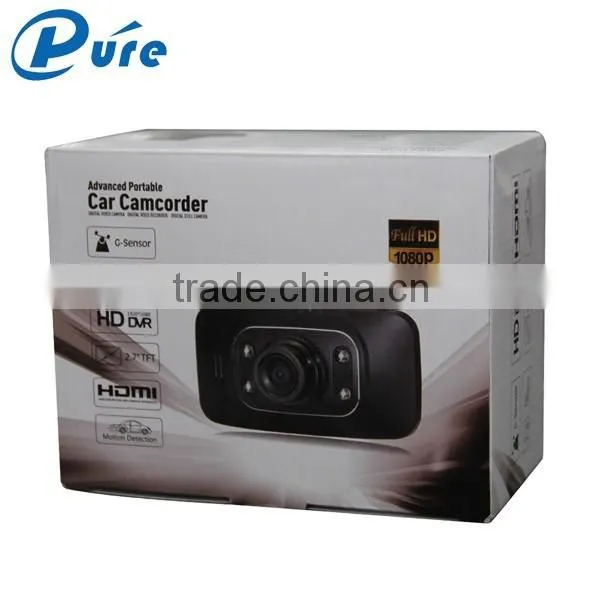 2.7 inch 1080P Super HD GPS Car DVR Camcorder Driving Recorder With Video Playback and Photo Preview Feature