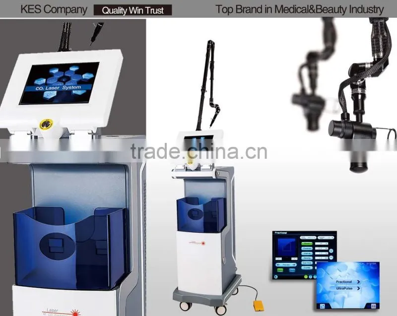 scar removal co2 fractional laser machine with articulated 7 - joint arm