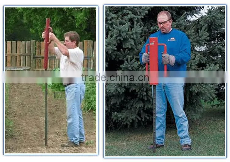 Competitive Price Vibrating Hand Fence Post Driver With Low Price