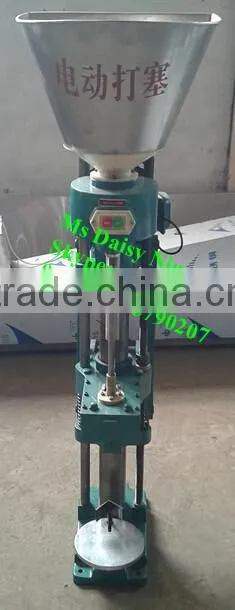 manual glass bottle capping machine/wine bottle corking machine/bottle cork inserting machine