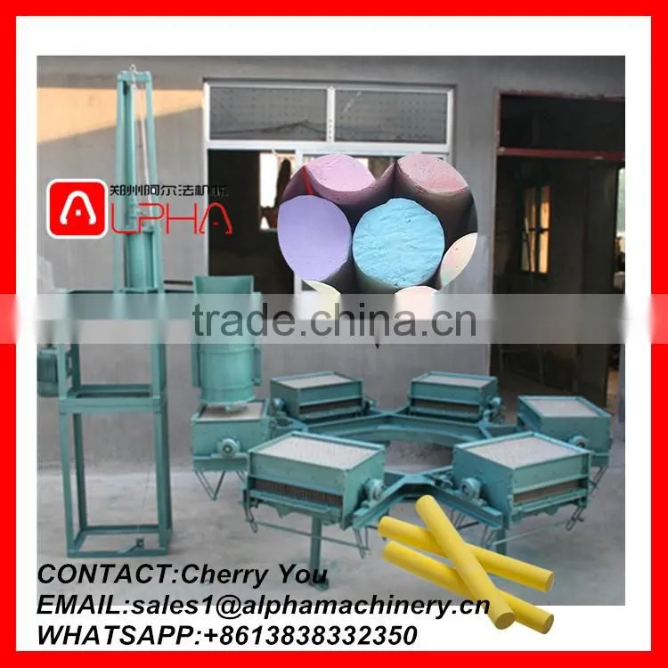 Professional chalk moulding machine/ school chalk moulding machine / dustless chalk making machine