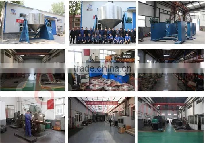 3D continuous lab commercial food mixing machine
