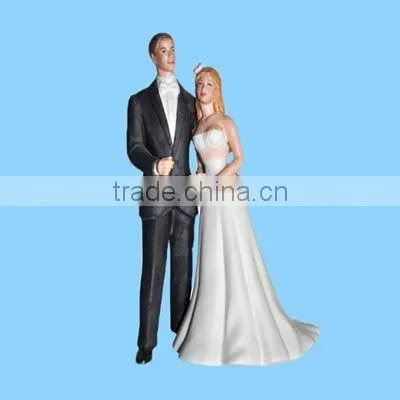 porcelain bride and groom wedding figurines