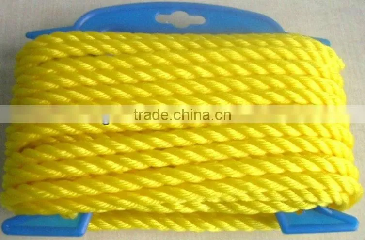 red, yellow, blue, green plastic rope