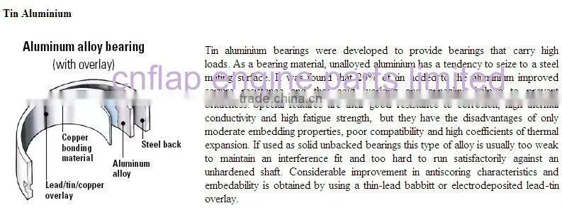 engine crankshaft main bearing