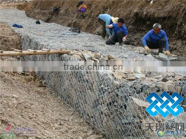 Sell 4*1*1 gabion mesh, PVC gabion mattress for 30 years, ASTM 975