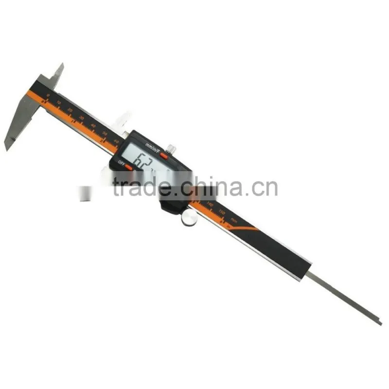 Electronic Digital Caliper Inch/Metric/Fractions Conversion 0-6 Inch/150 mm Stainless Steel
