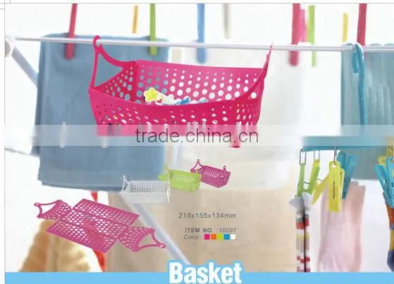 plastic basket for bathroom / pe basket