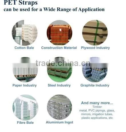 polyester pet strapping tension force exceed 500kg