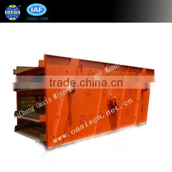 Condole type double deck vibrating screen/2011 hot high frequency efficiency vibrating screen