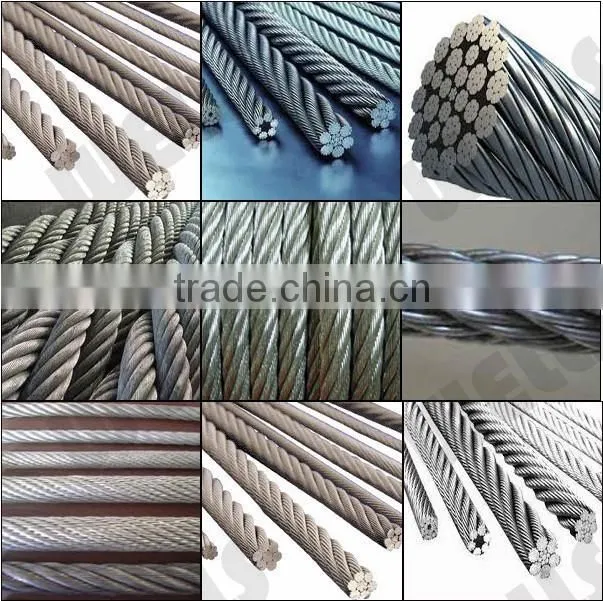 Best selling steel wire ropes from China for Elevators or Lifts