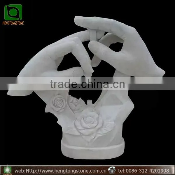 Hand Carved Modern Abstract Marble Sculpture