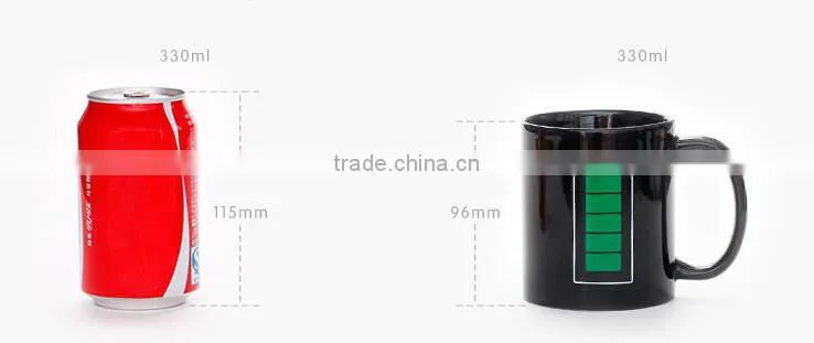 Haonai new style hot sale High quality color change ceramic mug