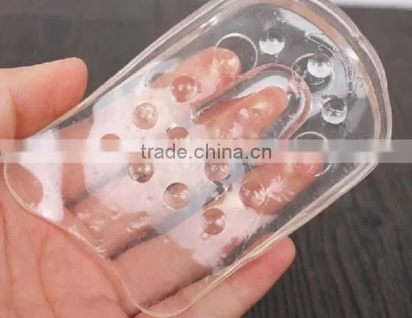 Comfort Gel Silicone Foot Half Sole Insoles Silicone Height Increase Insole