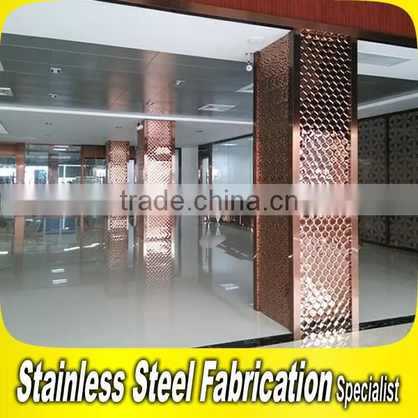 Custom Made Stainless Steel Decoration Hotel Project