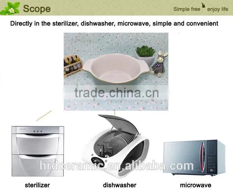 High Quality Stocked White ceramic sauce boat with handle