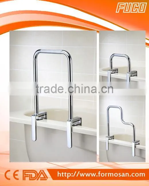 Bath safety ONE LEVEL CHROME BATHTUB GRAB RAIL/BAR MIT