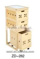 2016 hot selling cheap wooden cabinets with drawers