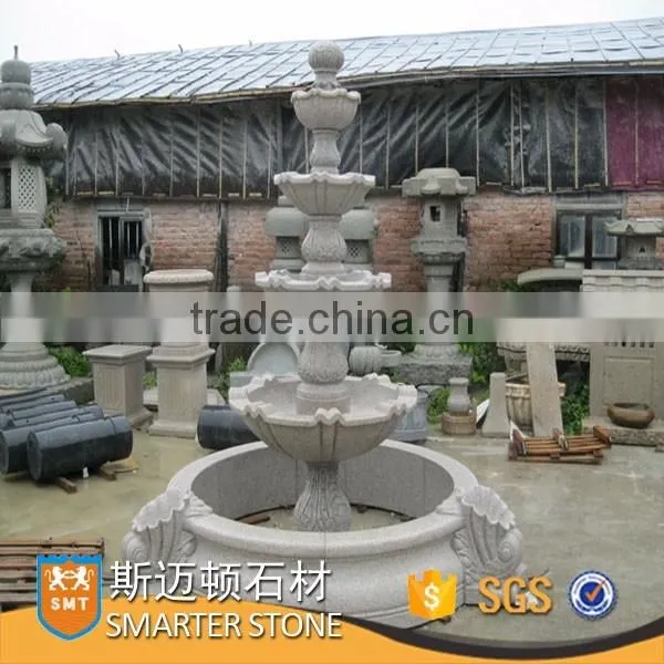 Large outdoor water fountains and Indoor water fountain design
