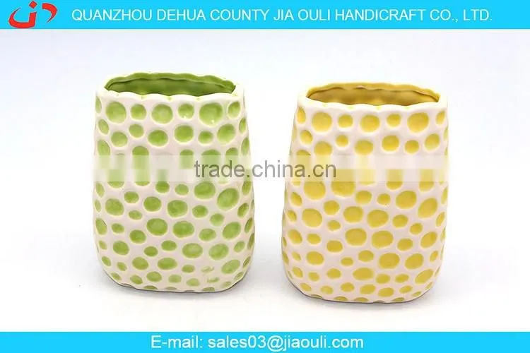 2016 hot sale grey small ceramic flower vase