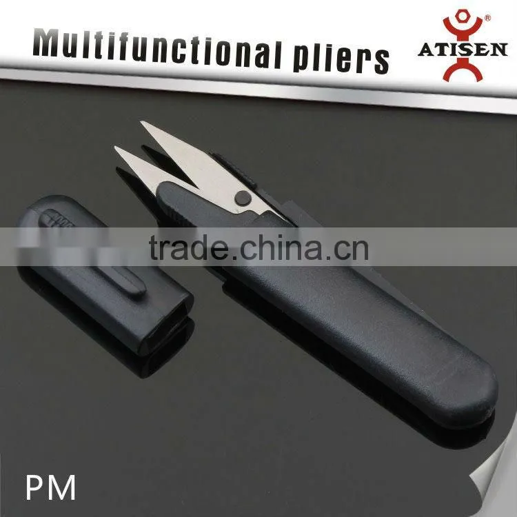 Hot sale stainless steel fishing scissors with cap