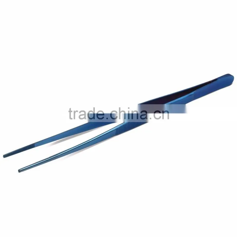 Offset Fine Tip Tweezers