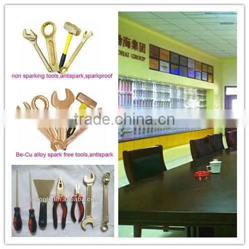 valve square driver, Al-copper alloy nonsparking hardware hand safety non spark tools China tools spanners nonmagnetic wrench