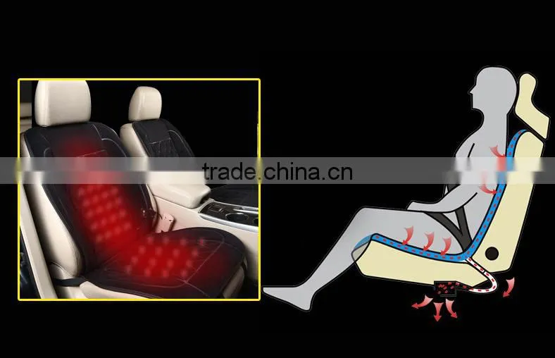 Wholesale China car heated seat massage cushion