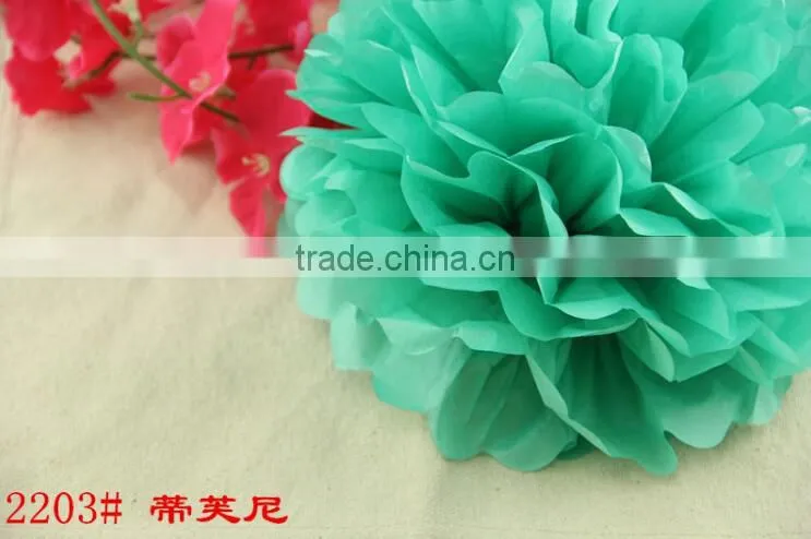 Factory wholesale Wedding Flowers Ball Decoration paper flowers Ball