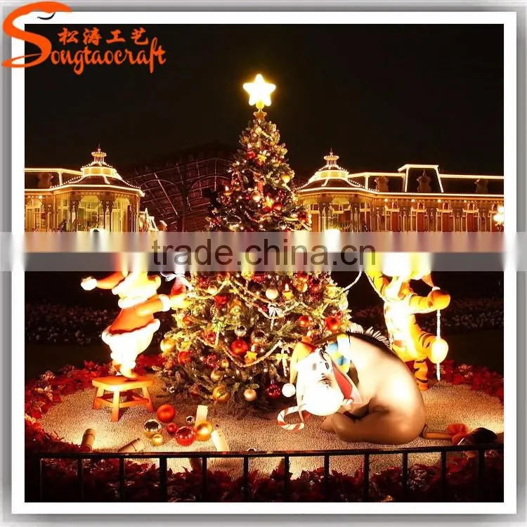 Hot sale wholesale high quality custom made artificial LED Christmas Tree