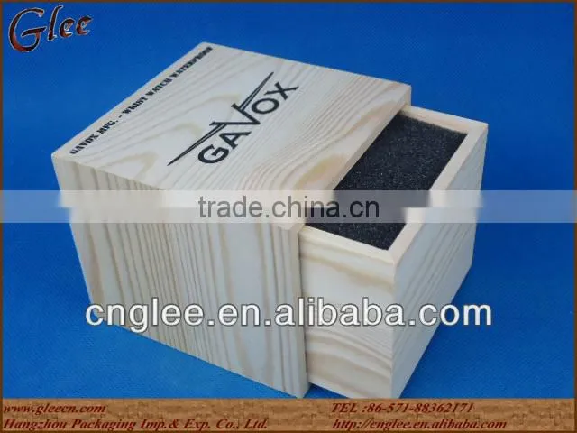 Fashion wooden watch display box for sale