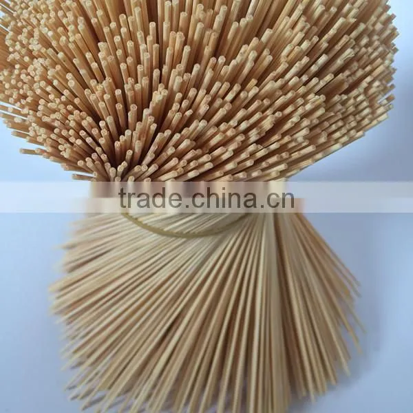 ZHUPING BS-01 1.3mm round agarbatti bamboo sticks for making incese sticks in fully automatic machine round bamboo stick