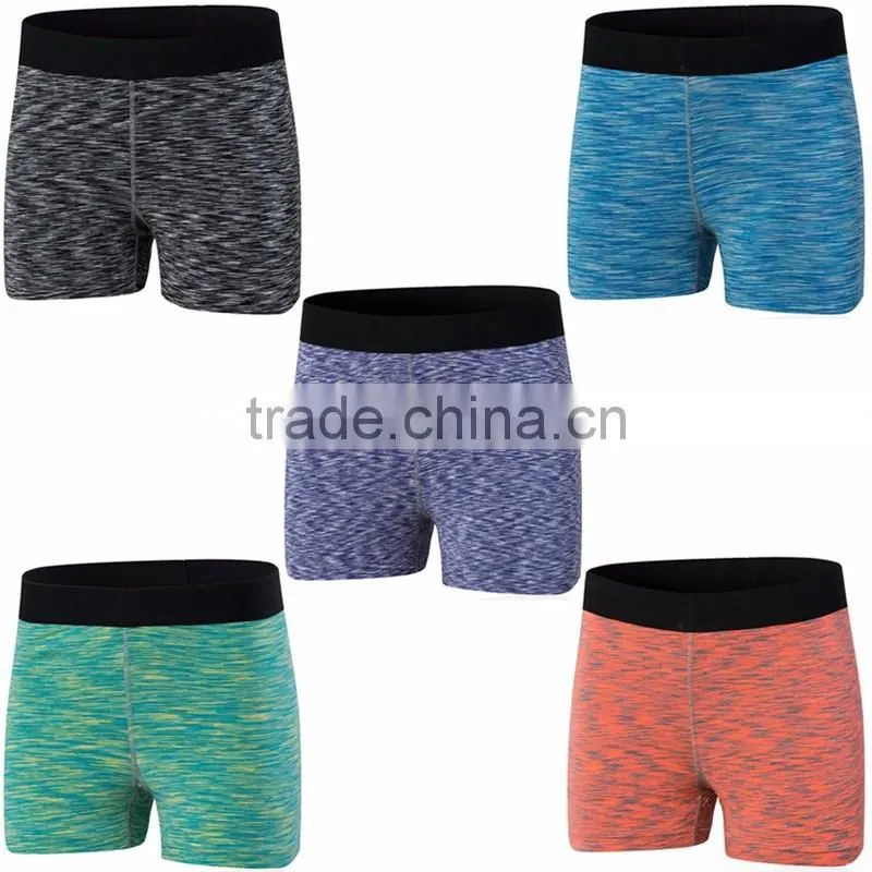 Wholesale Stretch Womens Printed Clothes Female Bodybuilding Quick Dry Keep Fit Short Trousers Sportswear Hot Summer Shorts
