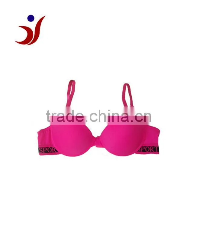 fashion simple style basic T-shirt bra
