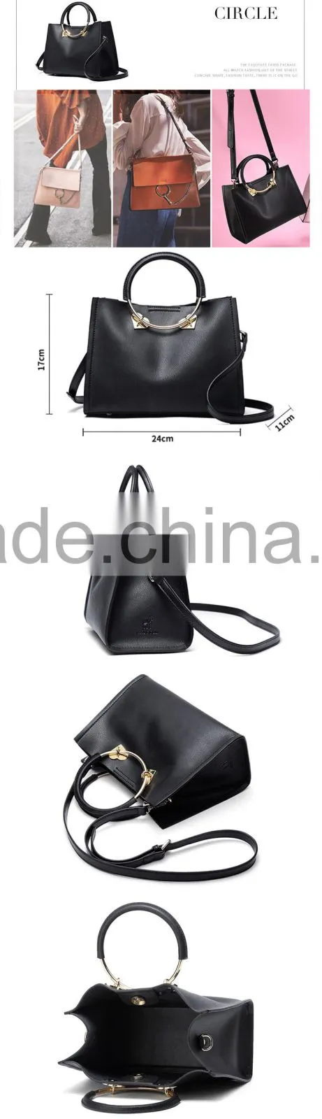Top Selling Popular Pure Color Women Messenger Handbags High Quality Genuine Split Cow Leather Single Shoulder Bags For Ladies