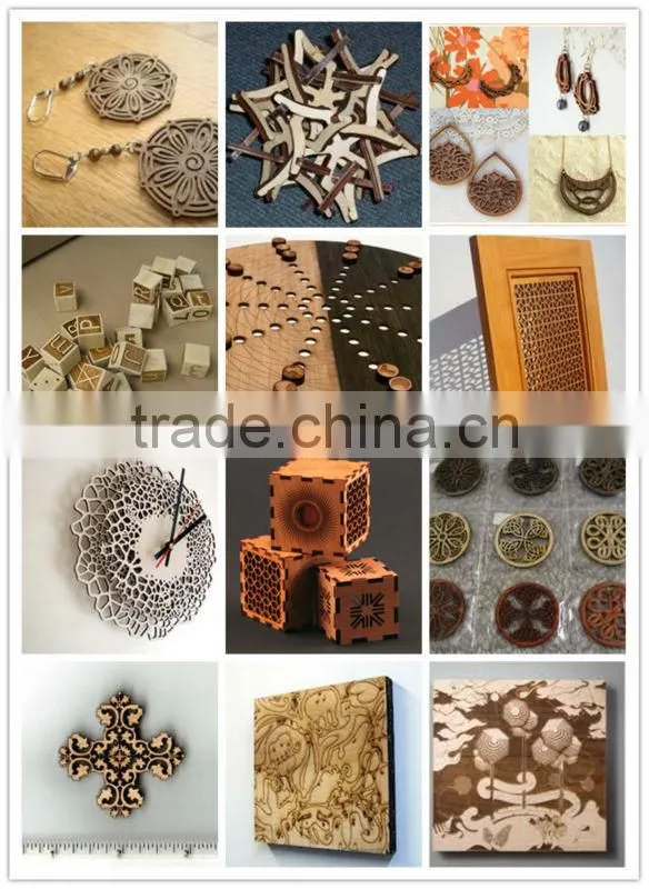 cake box package laser cutting machine with CE