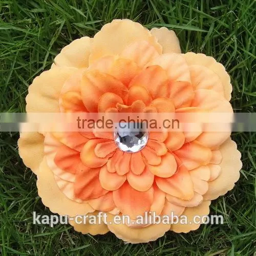 Cute handmade artificial peony flower hair clip