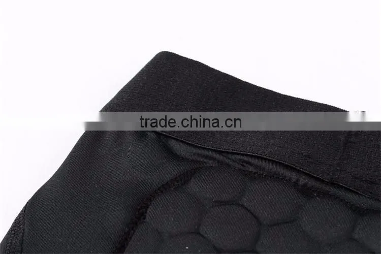Spandex compression basketball padded shirt