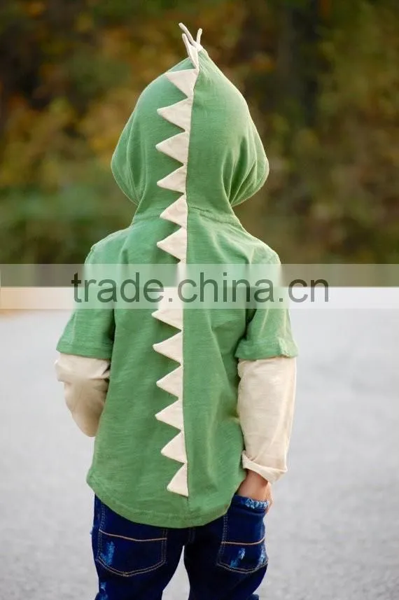 Unisex Dino Hoodie Dinosaur Costume Party Kids Trex Clothing Cool Baby Clothes