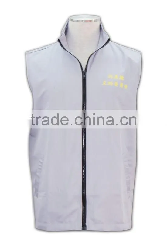 Wholesale factory price manufactures vest uniform cheap custom Vests Jacket Wholesale